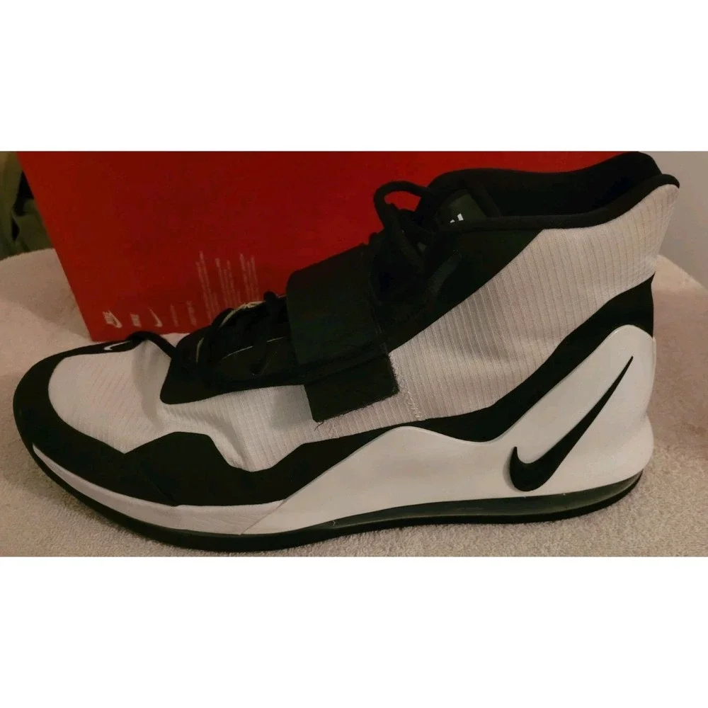 Nike Mens Air Force Max Basketball Shoes Lace Up Mid Top SZ 13